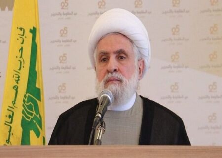 شیخ نعیم قاسم: مقاومت باقی می‌ماند و تسلیم نخواهد شد