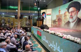 مراسم بزرگداشت شهدای خدمت در مسجد آرمانی مسجدالنبی(ص)