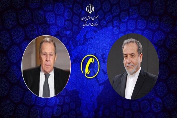 گفتگوی تلفنی وزرای امور خارجه ایران و روسیه