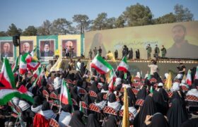 گردهمایی نوجوانان آرمانی لشکر قدس، بهشت زهرا قطعه ۵۰