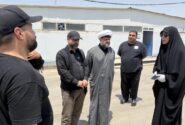 بازدید رئیس ستاد شهید آرمان از قرارگاه خدمت‌رسانی منطقه ۱ در پایانه مرزی شلمچه