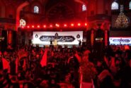 تجمع بزرگ هیئات نوجوانان آرمانی در مصلای حرم حضرت عبدالعظیم حسنی(ع)