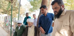 تجدید عهد با قهرمانان؛ غبارروبی مزار شهدا توسط اعضای ستاد شهید آرمان